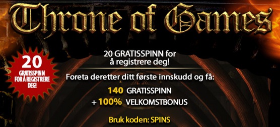 Free spins 20 August 2014