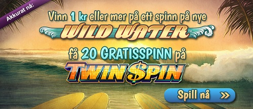 Free Spins 25 Mars 2014 Wild Water